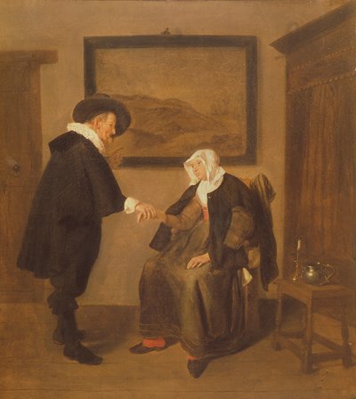 The Consultation by Quiringh Van Brekelenkam